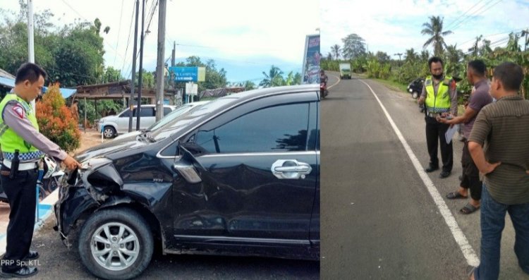 Tiga Mobil dan Motor Tabrakan di Jalinsum Lampung Selatan, Pengemudi Motor Meninggal