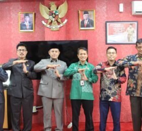 Bupati Nanang Ermanto Terima Audiensi BPS Lampung Selatan