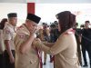 Pengurus Mabicab, Kwarcab, LPK dan Badan Kelengkapan Gerakan Pramuka Lampung Selatan Masa Bakti 2022-2027 Resmi Dilantik