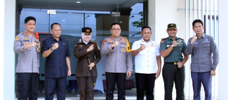 Bupati Lampung Selatan Sambut Kunjungan Kerja Kapolda Lampung Helmy Santika