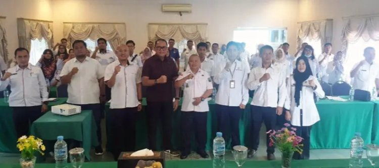 Wujudkan Data Yang Akurat, Dinas Kominfo Lampung Selatan Gelar Pembinaan dan Sosialisasi Pengisian Metadata Statistik Sektoral