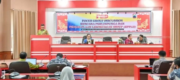 DLH Gelar FGD, Susun Dokumen Rencana Perlindungan dan Pengelolaan Lingkungan Hidup