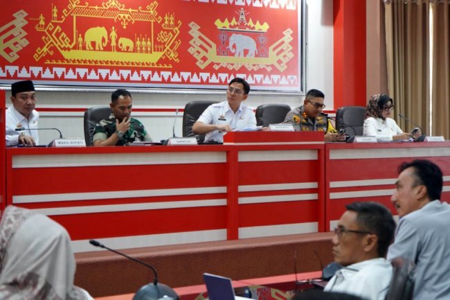 Bahas Kesiapan Arus Mudik Lebaran 2025, Bupati Egi Pimpin Rakor Lintas Sektoral