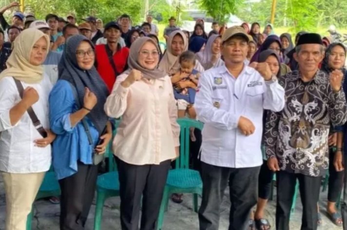 Komisi III DPRD Lampung Selatan Yuti Rama Yanti Gelar IPWK, Masyarakat Minta Perbaiki Jalan Sepanjang 5 Kilometer