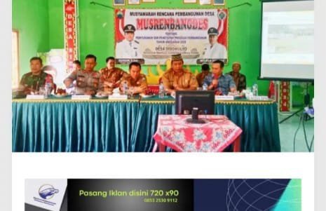 Hadiri Musrenbangdes di Sidomulyo, Anggota DPRD Lampung Selatan Agus Sartono Perjuangkan Aspirasi Masyarakat
