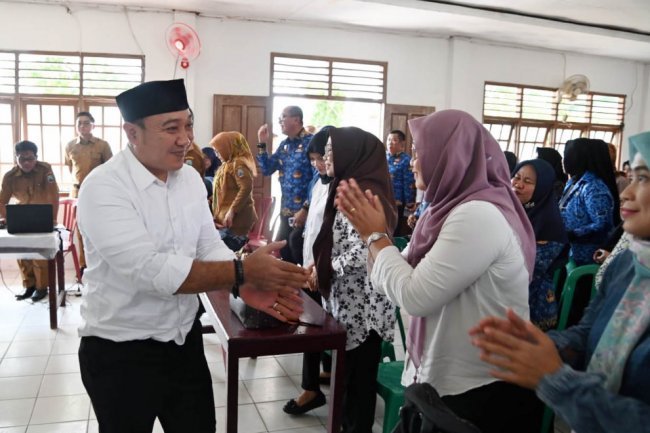 Wabup Syaiful Pimpin Rapat Persiapan Lomba Desa Tingkat Provinsi di Rawa Selapan