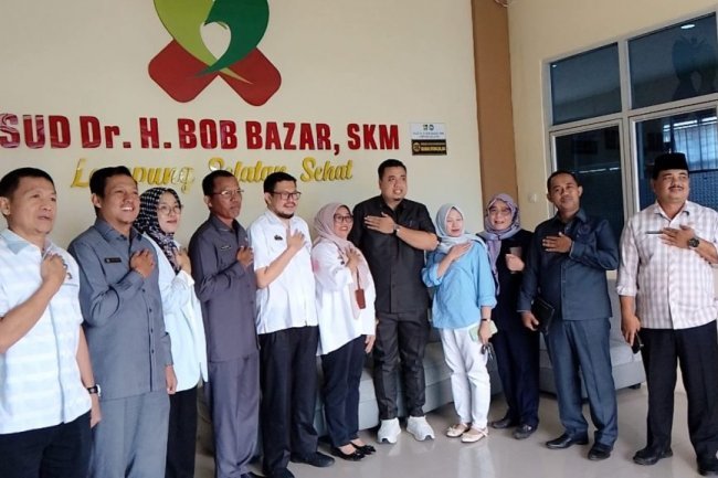Komisi IV DPRD Lampung Selatan Lakukan Kunker Ke RSUD Bob Bazar