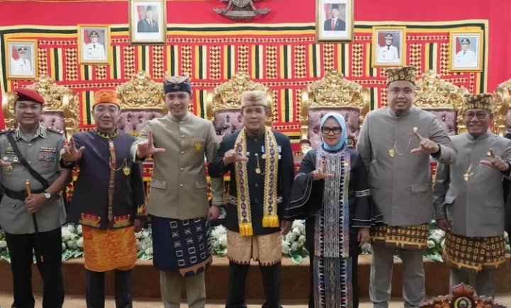 Paripurna Istimewa DPRD Lamsel , Bupati Egi  Memaparkan Berbagai Capaian Strategis Selama Sembilan Bulan Masa Kepemimpinannya