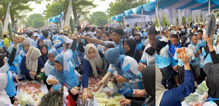 Pulang Lari Dapat Medali dan Sayur Gratis! Ribuan Peserta Fun Run Lamsel Fest 2025 Semringah