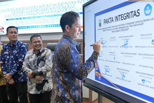 “No Titip, No Jastip!” Bupati Egi Tegas: Tak Ada Ampun bagi Kecurangan SPMB di Lampung Selatan