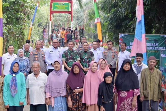Jembatan Perintis Garuda Tahap III dan IV Diresmikan, Warga Lampung Selatan Langsung Rasakan Manfaatnya