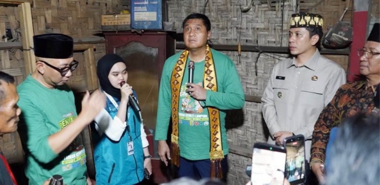 Lampung Selatan Jadi Pusat Launching Bedah Rumah se-Sumatra, 1.491 Rumah Warga Siap Dibangun