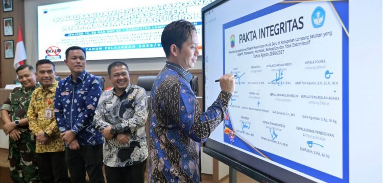 “No Titip, No Jastip!” Bupati Egi Tegas: Tak Ada Ampun bagi Kecurangan SPMB di Lampung Selatan