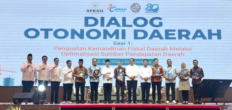 Perkuat Kemandirian Fiskal Daerah, Bupati Radityo Egi Ikuti Dialog Otonomi Daerah pada HUT ke-26 Apkasi