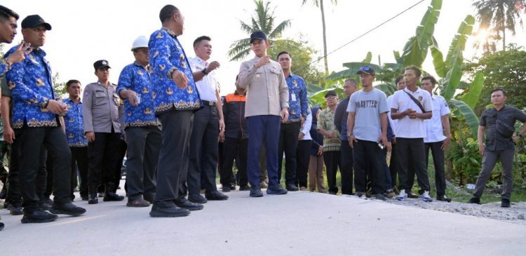 Dulu Rusak dan Sering Banjir, Jalan Bandar Agung-Kuala Jaya Kini Mulus, Warga Sragi Bersyukur